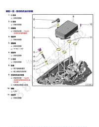 2021年途锐EA839发动机-装配一览 - 发动机机油冷却器