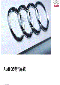 Audi Q5 电气系统