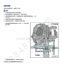 2021年高尔夫A8维修手册-安装变速箱