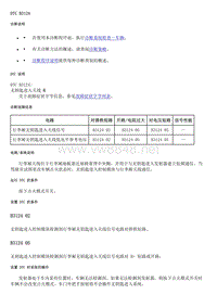 2020年别克全新一代昂科拉GX故障代码检修说明-DTC B3124