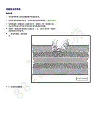 2021年全新一代帕萨特维修手册-检查安全带带身
