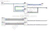 2020年捷豹XE X760电路图-501-09 盲点监测