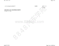 上汽大众 ID.6X电路图-通信系统 CAN 总线的数据总线联网 自 2021 年 3 月起