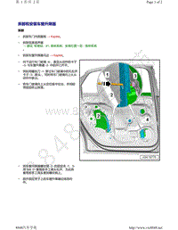 奥迪A8D5-拆卸和安装车窗升降器