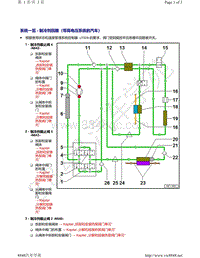 奥迪A8D5-系统一览 - 制冷剂回路（带高电压系统的汽车）