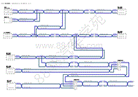 2020年捷豹XE X760电路图-418-00 CAN 总线 - 高速 - 底盘系统