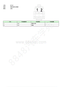 2021年上汽荣威RX5 ePLUS连接器端视图 BY051EE004329