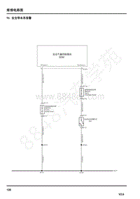 2021年上汽荣威RX5电路图 96.安全带未系报警