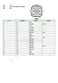 2021年上汽荣威RX5 ePLUS连接器端视图 BY2131897013-2