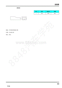 2021年上汽荣威RX5连接器端子图 BY203