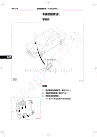 2022年一汽红旗H9维修手册-车身控制系统-车身控制模块1