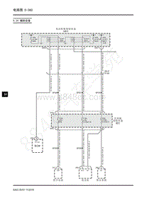 2018年上汽大通G50电路图-辅助设备