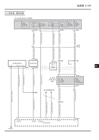 2019年上汽大通D60电路图-5.5 前空调 暖风系统 