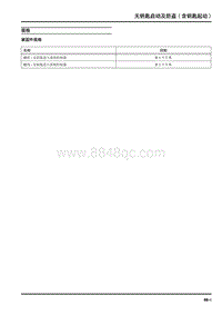 2019年上汽大通D60维修手册-无钥匙启动及防盗（含钥匙起动）