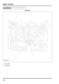2021年上汽大通G10 维修手册-机械系统 4G69S4N 发动机元件位置