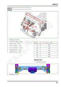 2021年上汽大通EuNIQ7维修手册-车身尺寸