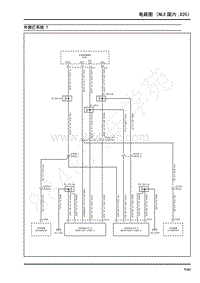 2021年上汽大通G10电路图（NLE国六 D20）-外部灯系统 7
