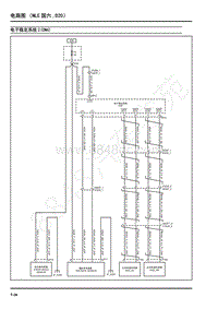 2021年上汽大通G10电路图（NLE国六 D20）-电子稳定系统2 CN6 
