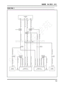 2021年上汽大通G10电路图（NLE国六 D20）-外部灯系统 9