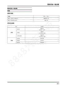 2021年上汽大通T90维修手册-悬架系统一般诊断