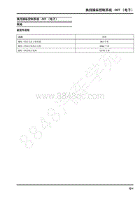 2022年上汽大通D60维修手册-换挡操纵控制系统 -DCT（电子）