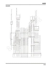 2021年上汽大通T90电路图-ESC EPB