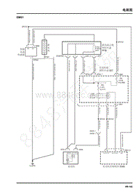 2022年上汽大通D90电路图-EMS1