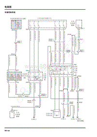 2022年上汽大通D90电路图-车窗控制系统