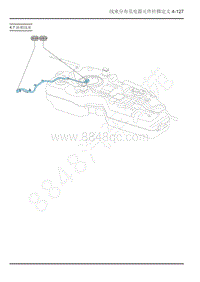 2022年上汽大通G90维修电路图-4.7油箱线束 