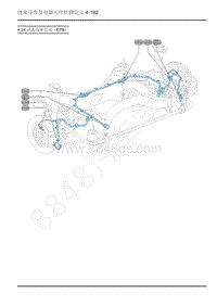 2022年上汽大通G90维修电路图-4.24 底盘线束总成（EPB）