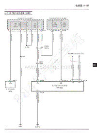 2019年上汽大通V90电路图-5.26 电子助力转向系统 右舵 