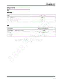 2022年上汽大通MIFA9维修手册-方向盘和转向柱