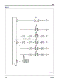 2015年吉利豪情GX9电路图--09-整体电路图-氛围灯