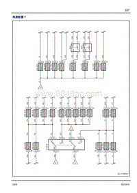 2015年吉利豪情GX9电路图--09-整体电路图-电源配置4