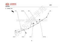 2020年全新比亚迪秦-02-整车线束图-05-后保险杠线束