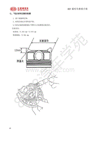 2019年款国六全新比亚迪秦-BYD473QF发动机-03-缸体-07-气缸体和活塞的检测