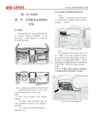 2017年比亚迪宋MAX维修手册-05 内外饰件-5.1 内饰件