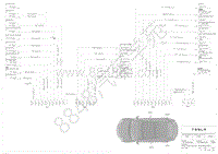 2021年特斯拉Model 3电路图-28-配电 接地舱