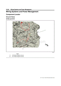 2019年GMC峡谷Canyon-电源和信号分配-03-布线系统和电源管理-接地视图-接地视图1