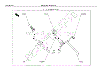 2019年全新比亚迪元EV-03-整车线束图-03-左后门线束