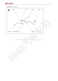 2018年比亚迪宋MAX-03-整车线束图-18-MEH-4003800仪表板线束 II