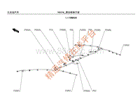 2021年比亚迪宋MAX（燃油）-03-整车线束图-3.6 顶棚线束