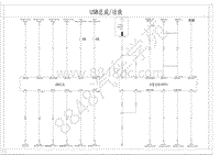 2019年款比亚迪宋pro EV-04-电器原理图-09-USB总成 功放