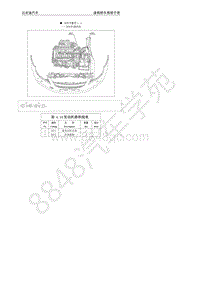 2015年比亚迪速锐-04-低压线束布置图-15-发动机搭铁线