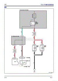 2018-2019年款吉利帝豪GL（1.4T）-13.8-系统电路图-13.8.19-喇叭控制系统
