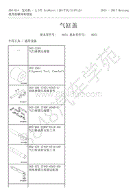 2015-2017年福特野马-303-01-发动机-2.3升 EcoBoost-气缸盖2