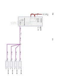 2015-2017福特野马电路图-13-10 配电