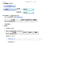 2017-2019年广汽本田雅阁-DTC 故障排除 P0A7E 72 