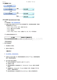 2017-2019年广汽本田雅阁-DTC 故障排除 P0420