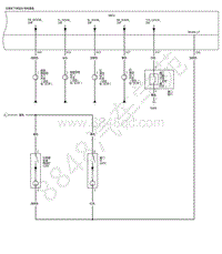 2020年本田广汽奥德赛混动-29-车内照明灯电路图-车内照明灯电路图5